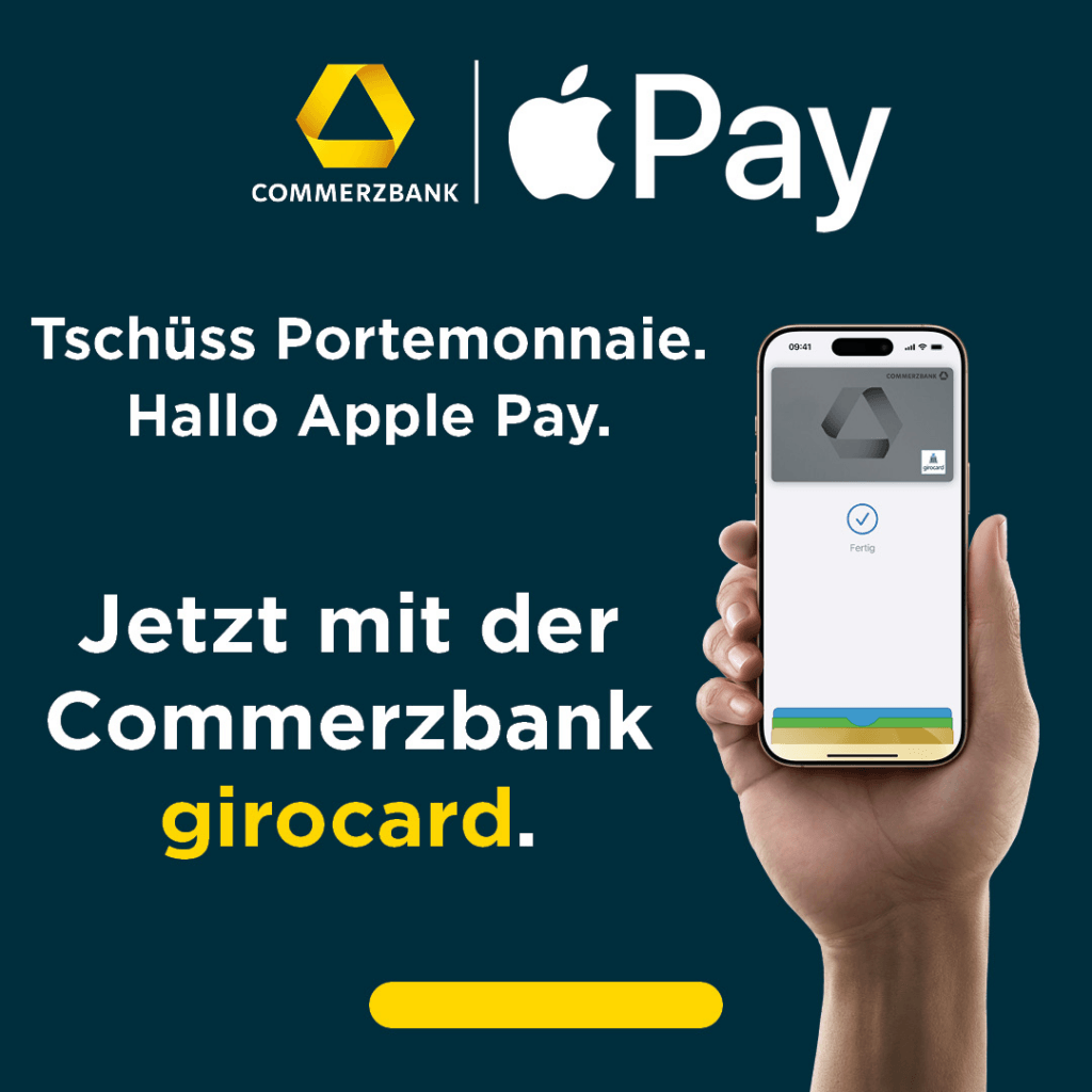 girocard Commerzbank Apple Pay