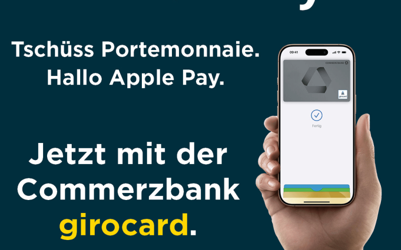 girocard Commerzbank Apple Pay